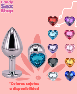 130.  Shine Plug CorazÓn Chico (ja7003)