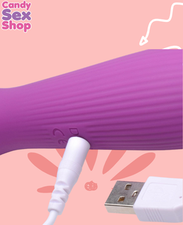 390. Gossip 10x Silicone Wand Massager(ja8557) (3)