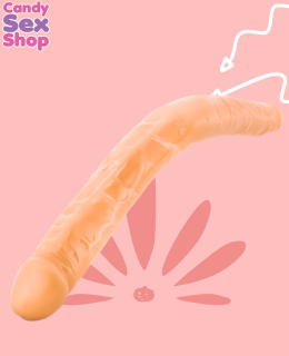 371. Dildo Double Ended 17 Inch Flesh (ja8827) (4)