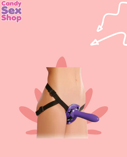 54.  Ffs   First Timer´s Strap On Set   Purple (ja4540) (3)