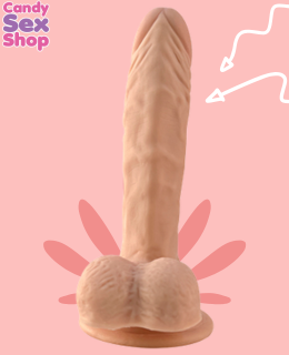 300. Ultra Realistic Dildo Vertebrado 8.2 Inch (ja8303) (5)