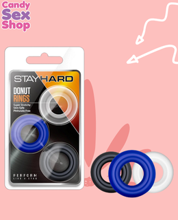 168. Stay Hard   Donut Rings (ja8504)