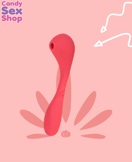 106.  Magic Bobi   2 In 1 Bendable Vibrating   Red (ja6628) (5)