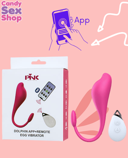 95. Dolphin App Remote   Pink (ja8326)