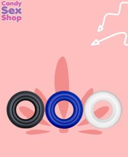 162. Stay Hard   Donut Ring   Blueclear (ja8286) (2)