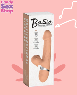177. Basia Flesh Thrusting Vibrator 2 En 1(ja7562)