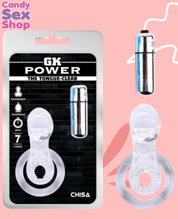 12. Tongue Cock Ring Clear (ja3607)