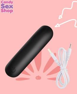 209. Bang! Silicone Bullet Flexible   Black (ja8630) (3)