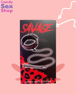 130. Savage Leash And Collar (ja8012)