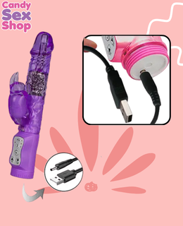 287. Rotating Rabbit Pearl – Purple (ja8882) (4)