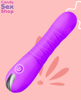 409. Bang! Thrusting Silicone Dildo – Purple (ja8819) (2)