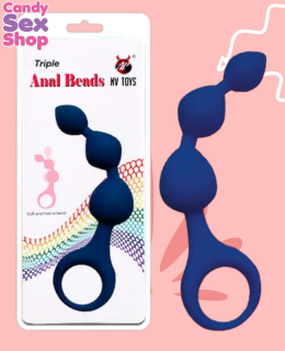 32. Anal Beads Ns   Blue (ja7888)