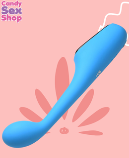 413. Bang! Digital Silicone Vibrator – Blue (ja8854) (3)