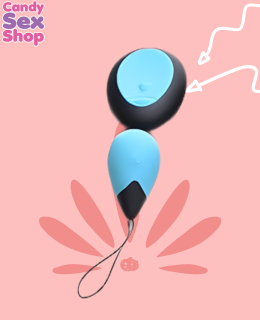 88. Bang! 10x Vibrating Silicone Egg With Remote Control Blue (ja7810) (4)