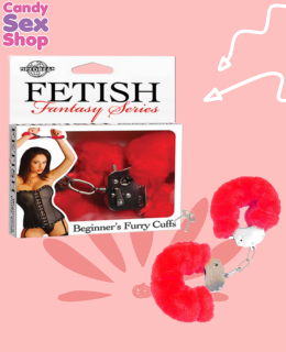 3. Begginer’s Furry Cuffs Red Pipedream (ja3480)