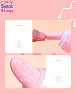 372. Super Wand Tongue   Pink   Ll B2114 (ja8312) (5)