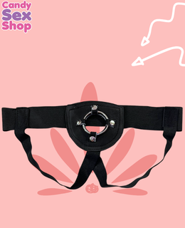 86. ArnÉs De Piel Modelo Suspensorio (resorte Ancho) (ja8584)