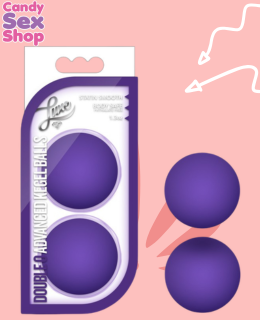 84. Beginner Kegel Balls   Purple (ja7540)