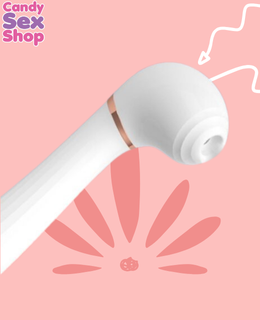 85. Vibrator We Love   Ruyi Stick White   Air & Vibrator (ja8320) (4)