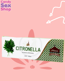 66. Citronella Incienso Hanna Luxury 100gr (ja8619)