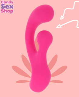 277. Bang! Gyro Rabbit Silicone Vibrator – Pink (ja8820) (2)