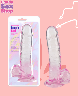 320. Lance´s Cock Jelly Dildo Chico – Pink (ja8458)