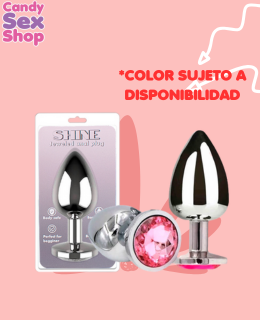 176. Shine Plug Anal Metal Circulo Grande Pm 03 (ja8400)