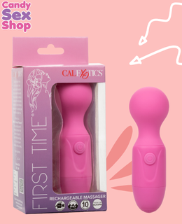 376. First Time® Rech. Mssgr   Pink (ja8541)