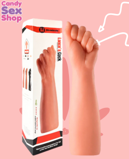 322. Lances Cock Dildo Fisting Flesh 12.2 Inch (ja8453)