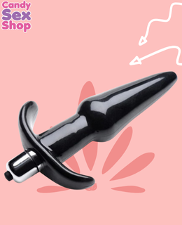 180. Fr Vibrating Thrilling Smooth Anal Plug – Black (ja5525) (4)