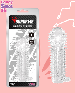 3.  Nubby Sleeve Clear Superme Chisa.  (ja3242)