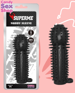 12.  Nubby Sleeve Superme Black Chisa. (ja3814)