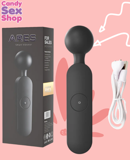 272.  Lilo   Ares Vibrator Wand    Black (ja7007)