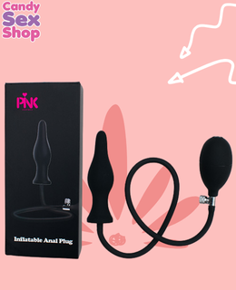 168. Pink Sextoy   Inflatable Anal Plug (ja8290)