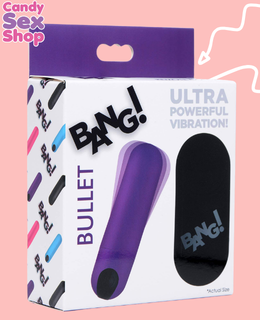 11.  Bang! Vibrating Bullet W Remote Control Purple (ja5761) (2)