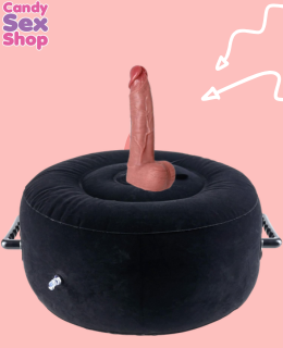 346. Inflatable Hot Seat Black (ja8566) (2)