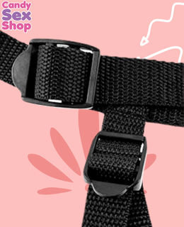 84. Universal Love Rider Power Support Harness – Black (ja8517) (5)