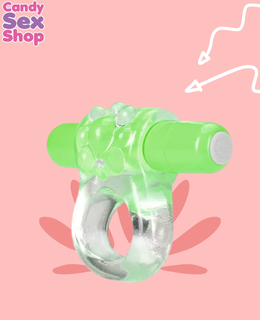 127.  Teaser Vibrating C Ring – Green (ja6914) (3)