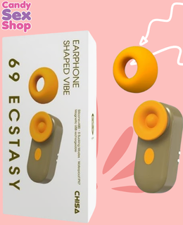 203. 69 Ecstasy Earphone Shaped Vibe (ja8653)