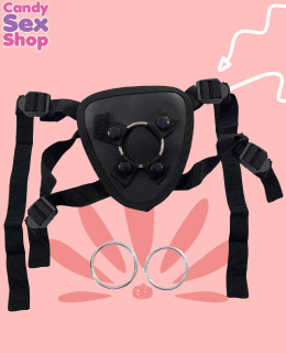 02. Arnes Modelo Universal 3 Argollas   Negro(ja5494) (2)