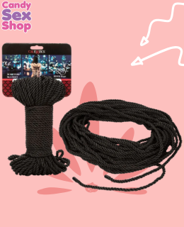 35. Scandal Bdsm Rope 30m – Black (ja5930)