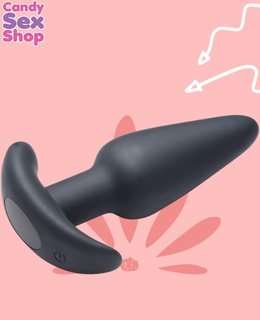 125.  Bang! 21x Vibrating Silicone Butt Plug W Remote Control (ja6972) (4)