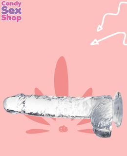 363. Naturally Yours   6 Inch Crystalline Dildo – Diamond (ja8725) (4)