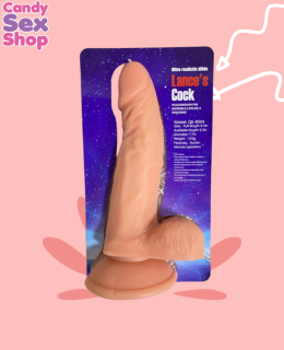 142.  Lance´s Cock 8.3 Inch Wballs  Flesh (ja6938)