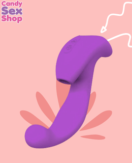 216. Vera Silicon Multiorgasmic Vibrator   Purple (ja8272)