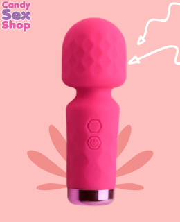 311. 10x Mini Silicone Wand   Pink (ja8007) (2)