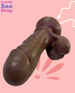 03. Dildo De Latex El Rudo 2 Brown (ja4531) (5)