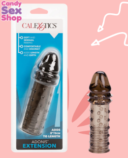 94. Adonis Textured Penis Extension   Smoke (ja8509)