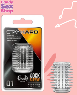 7. Stay Hard Cock Sleeve 01 Clear (ja3388)