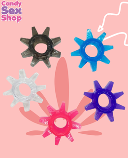 135.  Mega Stretch® Silicone Pleasure Rings (ja7011) (4)